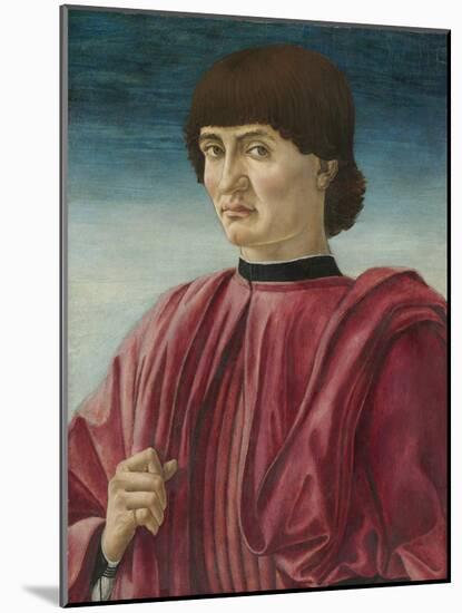 Portrait of a Man, c.1450-Andrea Del Castagno-Mounted Giclee Print