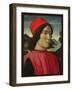 Portrait of a Man, C.1490-Domenico Ghirlandaio-Framed Premium Giclee Print