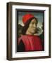 Portrait of a Man, C.1490-Domenico Ghirlandaio-Framed Giclee Print