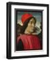 Portrait of a Man, C.1490-Domenico Ghirlandaio-Framed Giclee Print