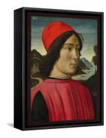 Portrait of a Man, C.1490-Domenico Ghirlandaio-Framed Stretched Canvas