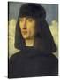 Portrait of a Man, C. 1490-Giovanni Bellini-Stretched Canvas