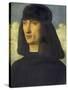 Portrait of a Man, C. 1490-Giovanni Bellini-Stretched Canvas