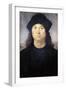 Portrait of a Man, C.1502-04 (Oil on Wood)-Raphael (1483-1520)-Framed Giclee Print