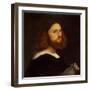 Portrait of a Man, c.1515-Titian-Framed Giclee Print