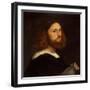 Portrait of a Man, c.1515-Titian-Framed Giclee Print