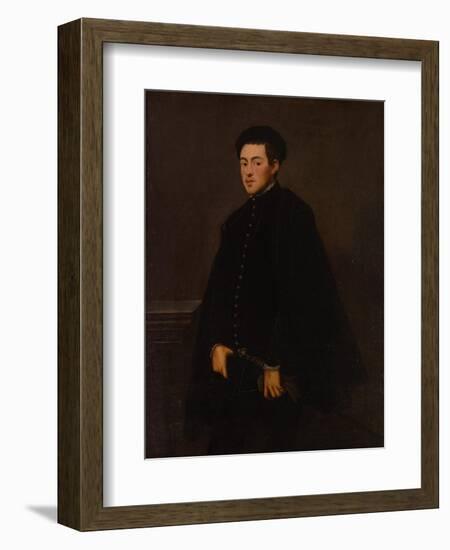 Portrait of a Man, c.1560-Jacopo Robusti Tintoretto-Framed Giclee Print