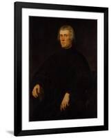 Portrait of a Man, c.1560-Jacopo Robusti Tintoretto-Framed Giclee Print