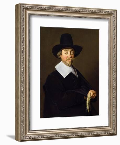 Portrait of a Man, c.1643-45-Frans Hals-Framed Giclee Print