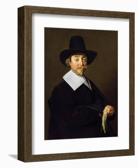 Portrait of a Man, c.1643-45-Frans Hals-Framed Giclee Print