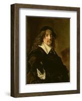 Portrait of a Man, C.1660-Frans Francken the Younger-Framed Giclee Print