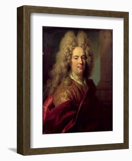 Portrait of a Man, c.1715-Nicolas de Largilliere-Framed Giclee Print