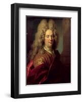 Portrait of a Man, c.1715-Nicolas de Largilliere-Framed Giclee Print