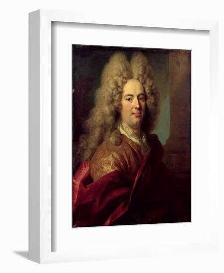 Portrait of a Man, c.1715-Nicolas de Largilliere-Framed Giclee Print