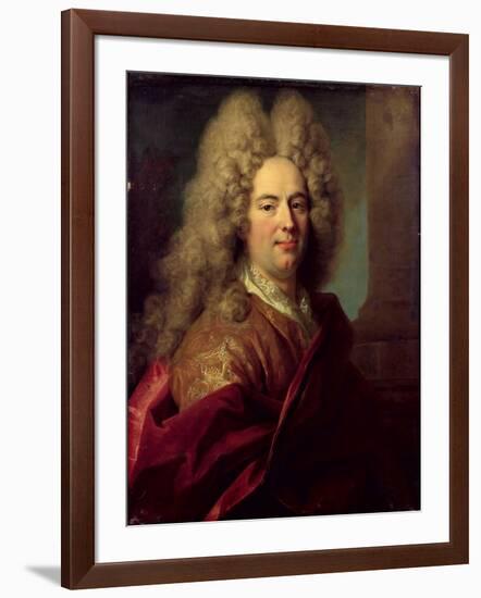 Portrait of a Man, c.1715-Nicolas de Largilliere-Framed Giclee Print