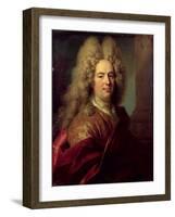 Portrait of a Man, c.1715-Nicolas de Largilliere-Framed Giclee Print