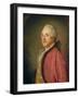 Portrait of a Man, C.1761/63 (Oil on Canvas)-Jean-Baptiste Perronneau-Framed Giclee Print