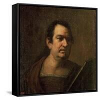 Portrait of a Man, C.17th Century-Luca Giordano-Framed Stretched Canvas