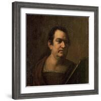 Portrait of a Man, C.17th Century-Luca Giordano-Framed Giclee Print