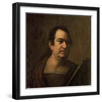 Portrait of a Man, C.17th Century-Luca Giordano-Framed Giclee Print