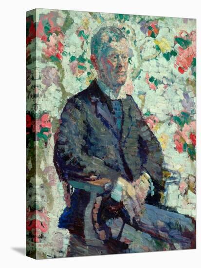 Portrait of a Man, c.1912-14-Harold Gilman-Stretched Canvas