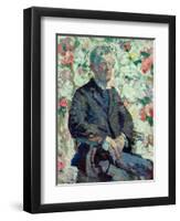 Portrait of a Man, c.1912-14-Harold Gilman-Framed Giclee Print