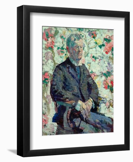 Portrait of a Man, c.1912-14-Harold Gilman-Framed Giclee Print