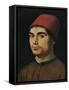 'Portrait of a Man', c1475, (1909)-Antonello da Messina-Framed Stretched Canvas