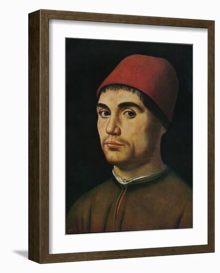 'Portrait of a Man', c1475, (1909)-Antonello da Messina-Framed Giclee Print