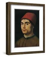'Portrait of a Man', c1475, (1909)-Antonello da Messina-Framed Giclee Print