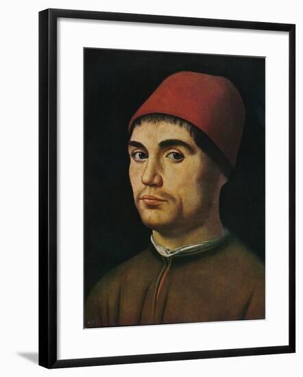 'Portrait of a Man', c1475, (1909)-Antonello da Messina-Framed Giclee Print