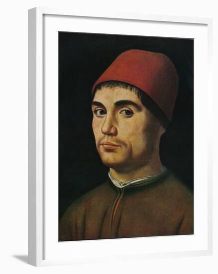 'Portrait of a Man', c1475, (1909)-Antonello da Messina-Framed Giclee Print