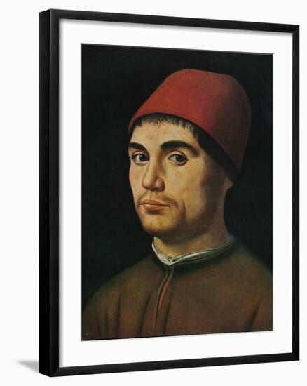 'Portrait of a Man', c1475, (1909)-Antonello da Messina-Framed Giclee Print