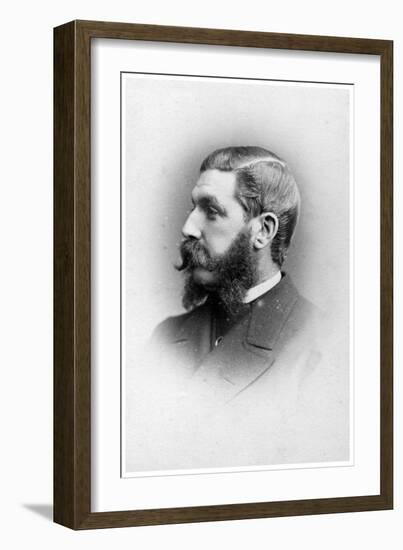 Portrait of a Man, C1880-1909-Elliott & Fry-Framed Giclee Print