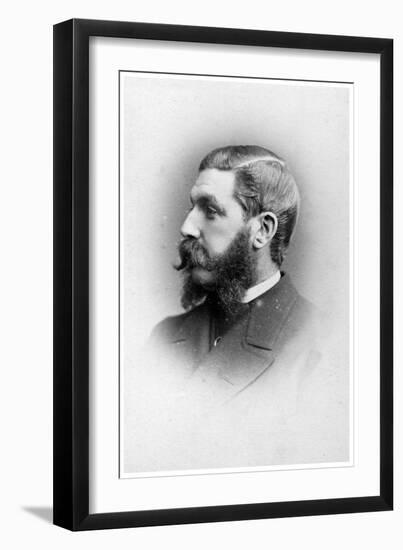 Portrait of a Man, C1880-1909-Elliott & Fry-Framed Giclee Print