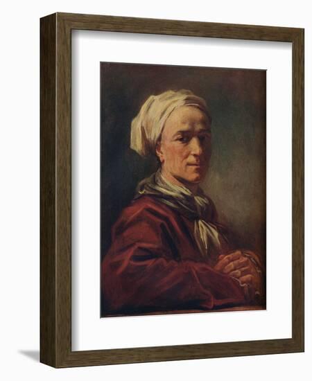 'Portrait of a Man', c18th century-Jean-Honore Fragonard-Framed Giclee Print