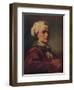 'Portrait of a Man', c18th century-Jean-Honore Fragonard-Framed Giclee Print