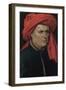 Portrait of a Man, Ca 1435-Robert Campin-Framed Premium Giclee Print