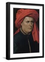 Portrait of a Man, Ca 1435-Robert Campin-Framed Giclee Print