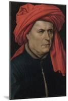 Portrait of a Man, Ca 1435-Robert Campin-Mounted Giclee Print