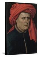 Portrait of a Man, Ca 1435-Robert Campin-Framed Stretched Canvas