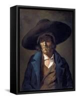 Portrait of a Man Called Le Vendeen-Théodore Géricault-Framed Stretched Canvas