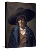 Portrait of a Man Called Le Vendeen-Théodore Géricault-Stretched Canvas