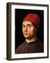 Portrait of a Man, circa 1475-Antonello da Messina-Framed Giclee Print