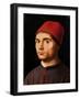 Portrait of a Man, circa 1475-Antonello da Messina-Framed Giclee Print