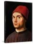 Portrait of a Man, circa 1475-Antonello da Messina-Stretched Canvas