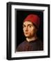 Portrait of a Man, circa 1475-Antonello da Messina-Framed Giclee Print