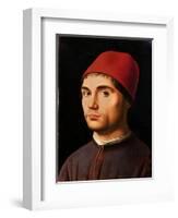 Portrait of a Man, circa 1475-Antonello da Messina-Framed Giclee Print