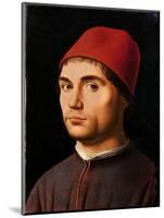 Portrait of a Man, circa 1475-Antonello da Messina-Mounted Giclee Print