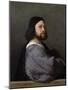 Portrait of a Man, circa 1512-Titian (Tiziano Vecelli)-Mounted Giclee Print